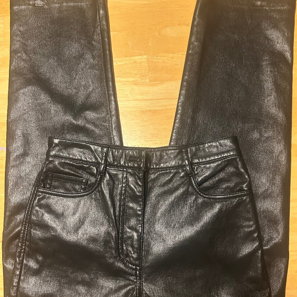 Wilfred (Aritzia) faux leather pants